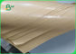 Бумага 100% водоустойчивым покрытая ПЭ Браун Крафт для коробки фаст-фуда упаковывая