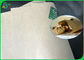 Биодеградабле упаковочная бумага качества еды 40гсм 50гсм 60гсм Брауна для еды Пакагес улицы