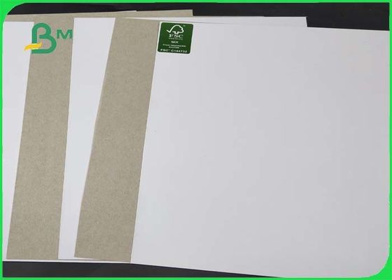 Офсетная печать большей мелованной бумаги задней части серого цвета Стиффинесс белой бортовой в Ролльс