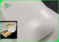 Бумага с покрытием ПЭ качества еды одиночная белая лист 300гсм + 15гсм жиронепроницаемый