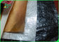 Сморщенная бумага крафт разрыва устойчивая 0.55мм черная вашабле для сумок Тоте