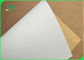 Одна бортовой покрытая глиной отбеленная белая верхняя бумага вкладыша задней части Крафт для пакета еды