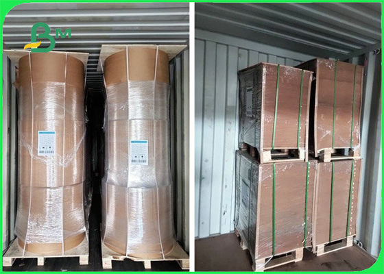 Лист бумаги с покрытием ПЭ 100% безопасный 300гсм +15г для пакетов фаст-фуда