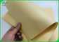 Биодеградабле бамбуковая бумага бумаги пульпы 70г 90г Брауна упаковывая для оболочки еды