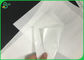 Упаковка еды прокатанная бумага Крафт белого цвета ПЭ 40г + 10г отбеленная с поли