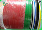 экологическая простая красная 60gsm/зеленая бумага Kraft для бумажных солом