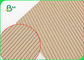 Картон одиночной стороны рифленый для ремесел DIY плоская поверхность 110gsm + 120gsm