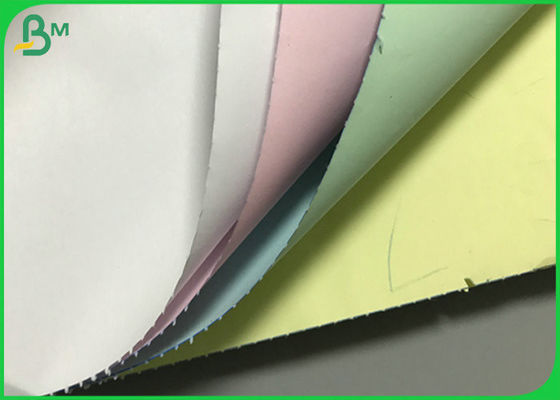 Крен бумаги печатания 50gsm/55gsm Carbonless копировальной бумаги Ncr множественного цвета