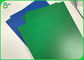 Повторно использованный пульпируйте цвета сторон 1mm до 2mm листы картона толстого двойного белого двухшпиндельные
