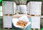 Бумага Kraft доказательства масла PE прокатывая белая для зажаренной коробки упаковки еды