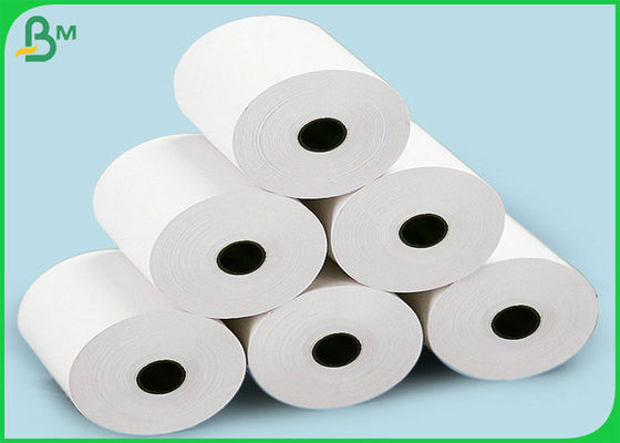 бумага печатания машины POS кассового аппарата восходящего потока теплого воздуха слон крена 55gsm 690mm бумажная