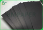 Лист бумажной доски двойного пробела Matt 150gsm 350gsm древесины смешивания черный Cardstock