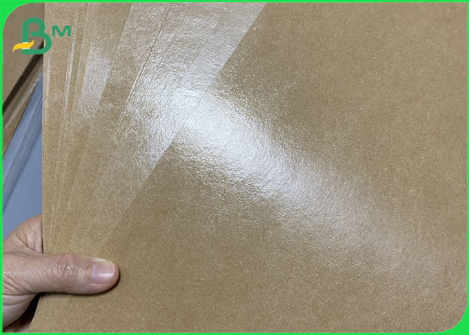 Жиронепроницаемое PE 275gsm/300gsm покрыло коричневый крен Kraft бумажный для на вынос шара