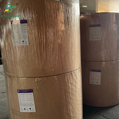 40GSM белые непокрытые бумажные катушки 840MM для упаковки обуви и текстиля