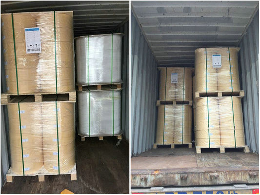 крен бумаги с покрытием PE 40gsm 60gsm жиронепроницаемый для упаковки еды