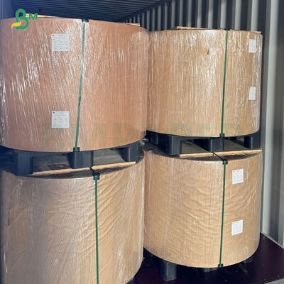 Односторонний глянцевый рулон белой влагопрочной бумаги 70 г/м² для этикеток пива