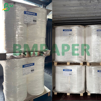 Белая крафт-бумага 24-28 грамм, прочная для высокоскоростной упаковки