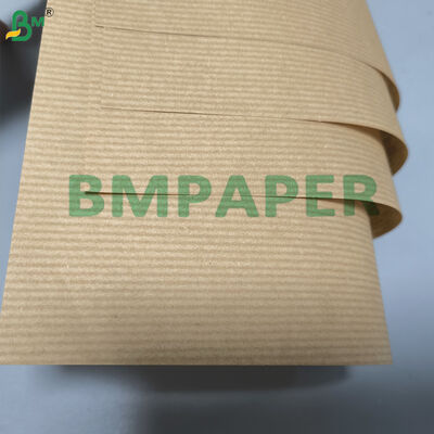 Natural Brown Striped Kraft Paper 30 - 70 Gsm For Packaging & Printing