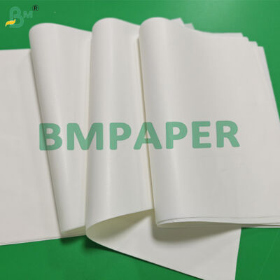 30g 60g MG Machine Glazed Bleached Kraft Paper For Flour Packaging 72cm 120cm