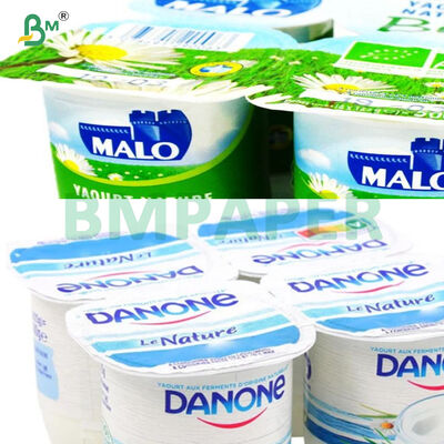 White Leak-Proof Cup Lid Liner Sealing Paper For Yogurt Cups