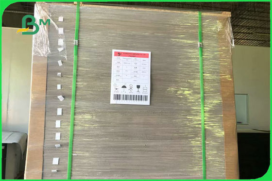 Повторно использованный одной покрытой стороной белой доске дуплекса задней части серого цвета для коробки упаковки ФСК