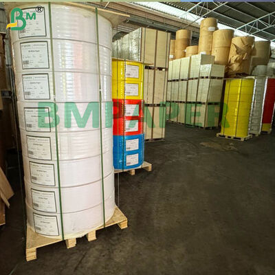 80 г/м² Цифровая самокопирующаяся бумага в рулонах CB CFB CF с покрытием, многоцветная