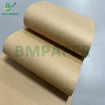 Тяжелая работа 70г / 80г Kraft Paper Rolls натуральная коричневая бумага для промышленных и розничных пакетов