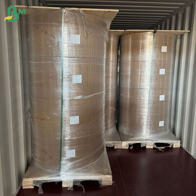 50 грамм + 10 грамм PE-покрытый коричневый Kraft Liner для упаковки соломы 80 см 90 см